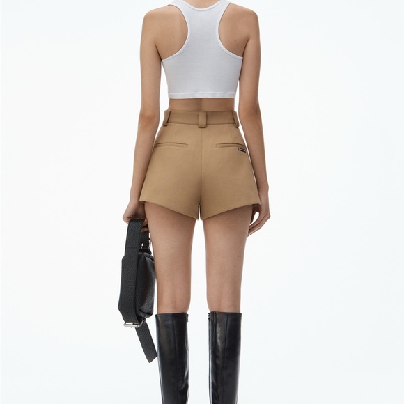 Authentic Alexander Wang High Waisted Flared Shorts - Picture 2 of 9